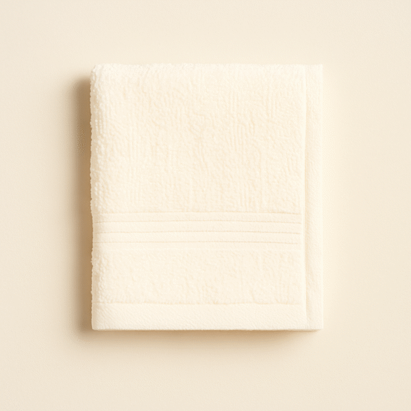 ⁦מגבת פנים מסדרת "שירן", 100% כותנה איכותית - “Shiran” face towel 100% high-quality cotton⁩ – תמונה ⁦4⁩